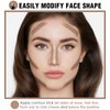 FOCALLURE Cream Contour Stick, Matte Bronzer Stick, Professional Face Shaping
