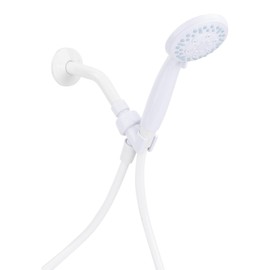 Simply Clean 520 3150WT-WS 3-Setting Handheld Showerhead, White