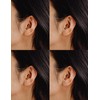 Fxiqini 3Pcs African Nose Cuff Non Piercing Clip On Nose