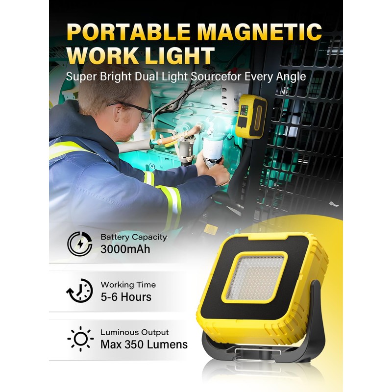 COPPA Work Light GZ01 Yellow
