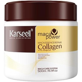 Karseell Collagen Hair Treatment Deep Repair Conditioning Argan Oil Collagen Hair Mask Essence for Hair All Hair Types 16.90 oz