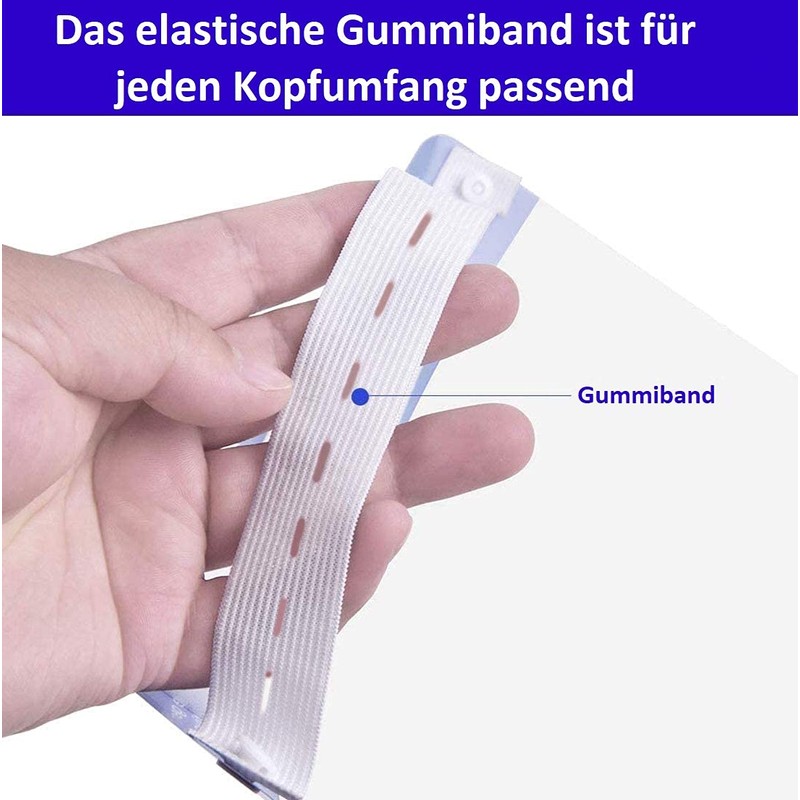 DOCTOR-SAN Face Shield Face Shield Face Visor Spit Protection (2)