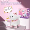 Interactive Electronic Plush Walking and Barking Robot Cat Plush Cat