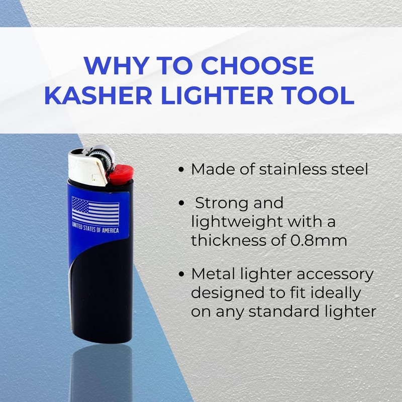 Kasher Classic Multi-Purpose Lighter Tool - Ultimate Tool for Everyday