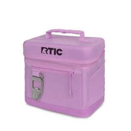 RTIC 6 Can Everyday Cooler, Soft Sided Portable Insulated Cooling for Lunch, Beach, Drink, Beverage, Travel, Camping, Picnic, for Men and Women, Lavender