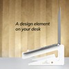 MY FAT GORILLA Bamboo Laptop Stand, Ergonomic Universal Holder for