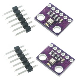 tictocstore 2pcs GY-BME280-3.3 High-Precision 3-in-1 Environmental Sensor Module - Temperature, Humidity & Atmospheric Pressure with I2C/SPI for Arduino