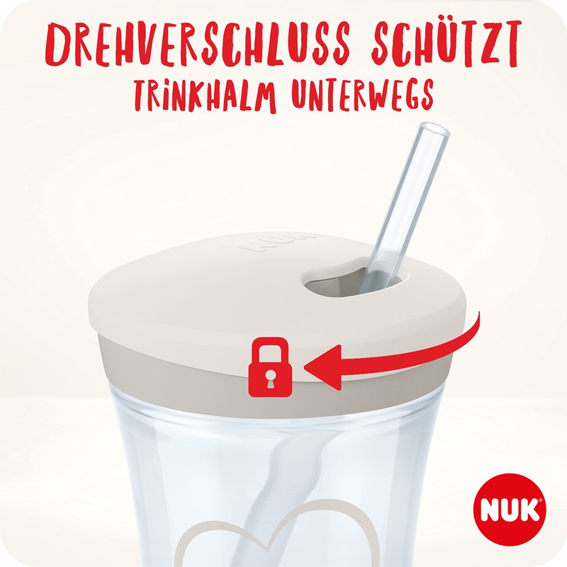 NUK Action Cup Children's Drinking Cup, 12+ Months, 230 ml,