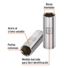 Truper D-1413-LM, Dado largo de 6 puntas mm, 13 mm,