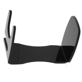 FOMIYES Men Acrylic Shaving Brush Stand Holder and Brush Organizer for Traditional Shaving for Home and Barber Salon Use No