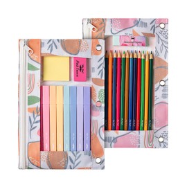 Mr. Pen- Pencil Pouch, 2Pack, Pencil Pouches, Pencil Pouch for 3 Ring Binder Pencil Pouch, Pencil Cases, Pencil Case for Binder Pouch, Zipper Pencil Pouch, 3 Ring Binder Pouch, Pencil Bags with Zipper