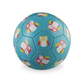 Crocodile Creek Kids Owl Soccer Ball, Teal, 2/5.5"