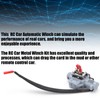 RC Automatic Winch and Wireless Remote Controller Receiver Simulation for