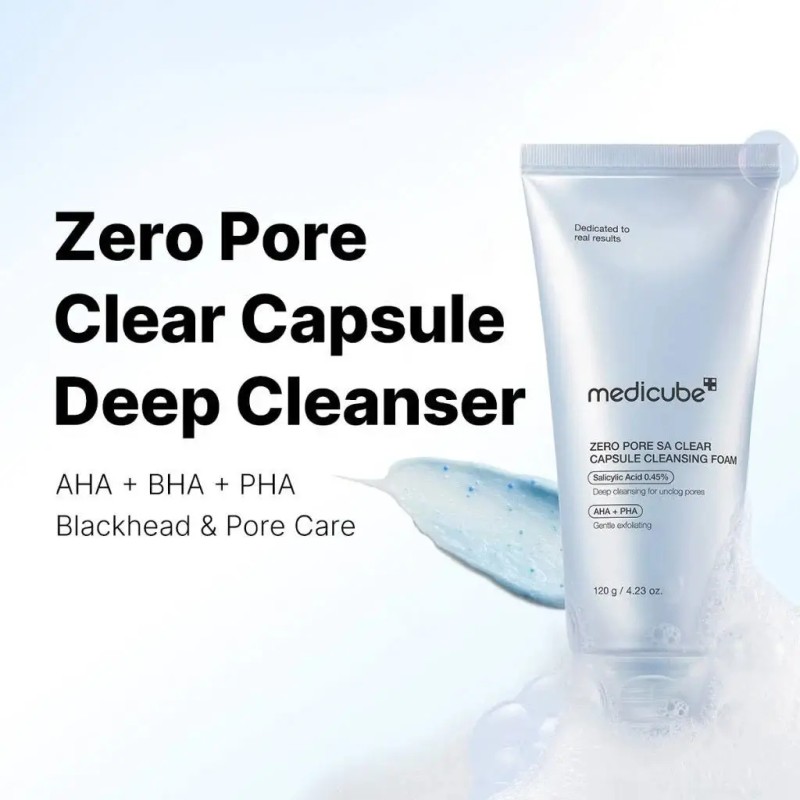 Medicube Zero Pore Cleanse Hydrating Kit: Capsule Foam+serum