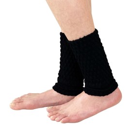 Onmusubi Health Ankle Warmer Short (Free Size/With Knit Closure) With Knit Closure Unisex Leg Warmer/Ankle Warmer (Silk) Socks Socks (Cold Protection/Air Conditioning Protection/Cold Protection