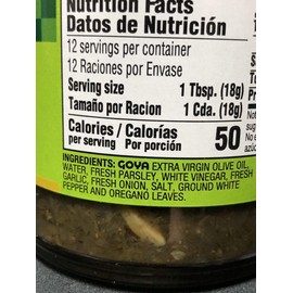 Goya Chimichurri Steak Sauce