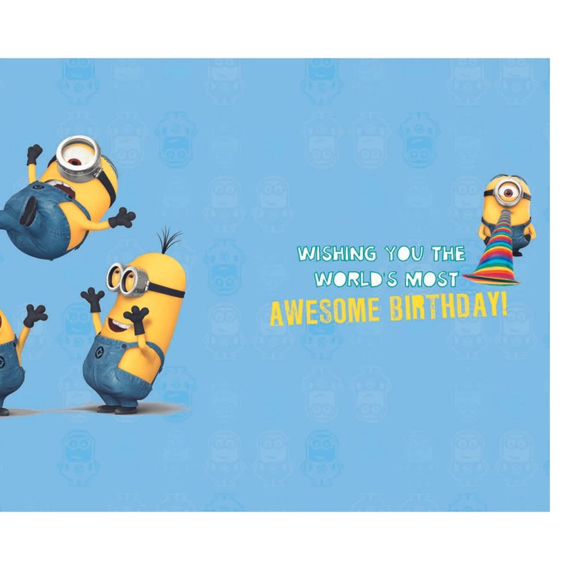 Despicable Me 2 Type 3 General Birthday Card