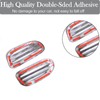 PIUGILH Car ABS A-Pillar Air Vent Covers Fit for C6
