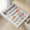 12-Piece Drawer Organiser Set - Modular Organiser System for Kitchen,