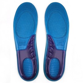 Dr.Pedi Plantilla deportiva de masaje de gel para soporte de arco ortopédico y fascitis plantar, tamaño de mujer