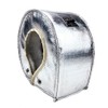 Thermal Zero CHROME/SILVER UNIVERSAL T6 Turbo Blanket Holds 2400 degrees.