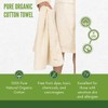 Body4Real Organic Natural Cotton Towels (Hand Tower (50 x 100cm))