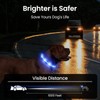 MASBRILL RGB Lighted Dog Collar - Flashing LED, Rechargeable, Water-Resistant