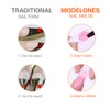 MODELONES Poly Extension Gel Dual Nail Form 120pcs Coffin Nails