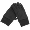 1 Pair Black Unisex Cycling Gloves Waterproof Skiing Non Slip