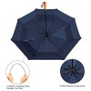 Lejorain Large Compact Golf Umbrella - 54inch Oversized Auto Open
