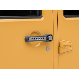 RedRock Billet Aluminum Door Handle Inserts; Silver Compatible For 07-18 Jeep Wrangler JK 4-Door