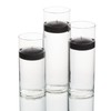 Set of 3 Eastland Cylinder Vases and 3 White Richland
