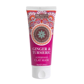BEAUTY FORMULAS MASK GINGER & TURMERIC CLAY 100ML