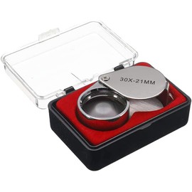 VT-Pocket Jewelry Loupe 30x 21mm Jewelers Eye Magnifying Glass Magnifier