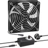 Joycabin 120mm Computer Fan, Computer Cooling Fan with AC Plug