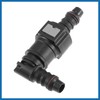 A ABSOPRO 9.89mm SAE to 10.5mm 90 Degree Fuel Line