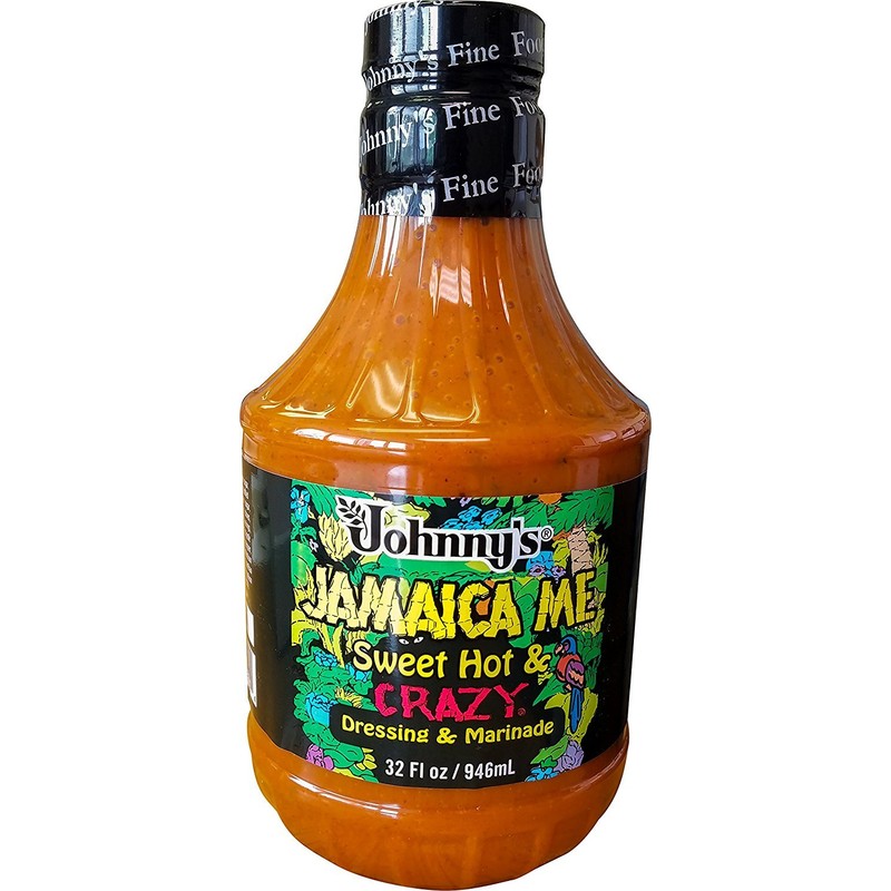 Johnny's Jamaica Me Sweet, Hot and Crazy Marinade Dressing (2