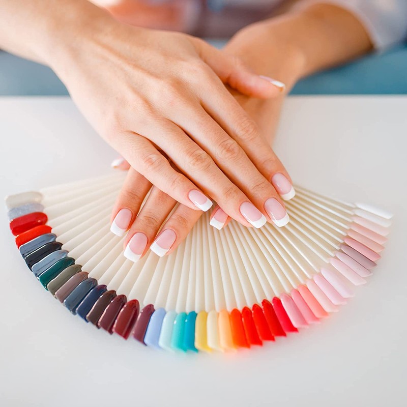 Pack of 100 Nail Display with Ring and 2 Number