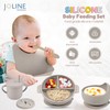 Joline Designs Silicone Baby Feeding Set - Perfect silicone plates