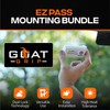 GOAT GRIP EZ Pass/I-Pass/FasTrak/SunPass Strips | EZ Pass Holder for