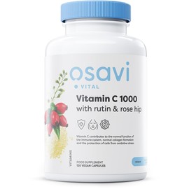 Osavi Vitamin C1000 with Rutin & Rose Hip - 120 Vegan Caps