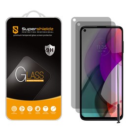 Supershieldz (2 Pack) Designed for Motorola Moto G Stylus 5G [Not Fit for 2022 Model] Privacy Anti Spy Tempered Glass Screen Protector, Anti Scratch, Bubble Free