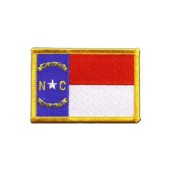 Flag Usa North Carolina Flag Patch Flag FRITZE® + Free