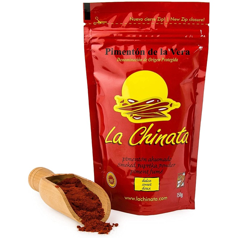 La Chinata. Bitter Sweet Smoked Paprika Powder. 150g (5.29oz) zip