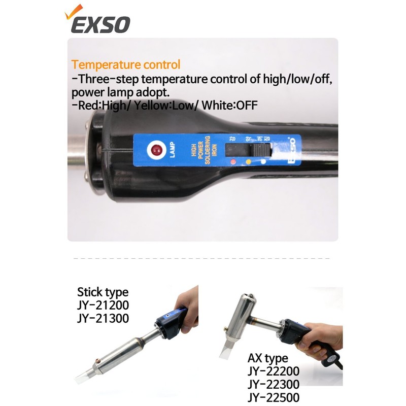 EXSO High Temp Heavy Duty Soldering for big ground connection,