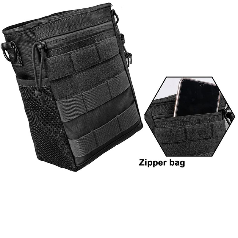 JETEDC MOLLE Dump Pouch, Storage, Military Pouch, Storage Belt Bag,