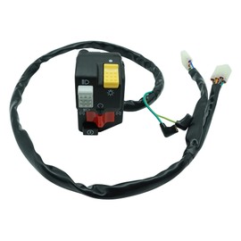 M MATI Left Handlebar Button Start Stop Kill Headlight Switch for Honda TRX400EX Sportrax 2005-2007 TRX450ER 2006-2014 35200-HN1-A41