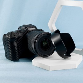 JJC EW-73E Lens Hood Reversible for Canon RF 15-30mm F4.5-6.3 IS STM lens, Replaces Canon EW-73E Lens Hood on Canon EOS R R3 R5 R6 R7 R10