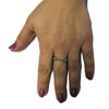 Sterling silver ring solid 925 Claws R000163 Empress