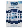 Gillette Ultimate Protection 6-in-1 Antiperspirant, 3.8 oz, 5-pack Body Care